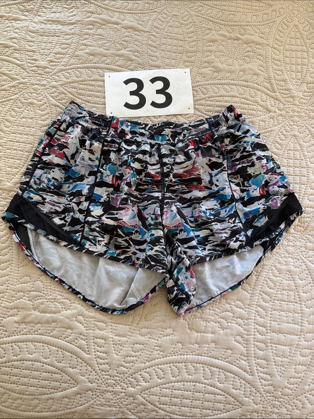 Women’s Lululemon Multicolor Active Shorts - Lightweight Running Shorts